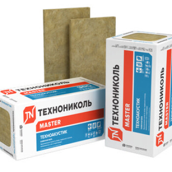 Утеплитель ТЕХНОАКУСТИК (1200х600х100) 6 плит